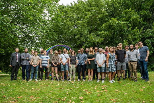 Gruppenbild der Arbeits­gruppe im Jahr 2023